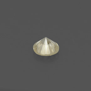 Diamante naturale giallo da 0,19 ct, taglio rotondo, VS