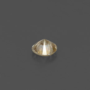 Diamante Color champagne naturale da 0.17 ct, Taglio rotondo, VS