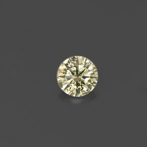 Diamante Color champagne naturale da 0.16 ct, Taglio rotondo, VS