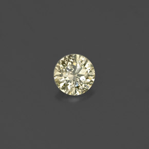 Diamante Color champagne naturale da 0.16 ct, Taglio rotondo, VS