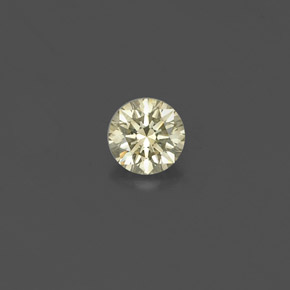 Diamante naturale giallo da 0,15 ct, taglio rotondo, VS