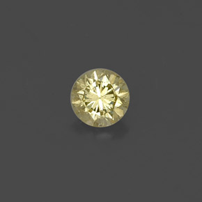 Diamante Color champagne naturale da 0.21 ct, Taglio rotondo, VS