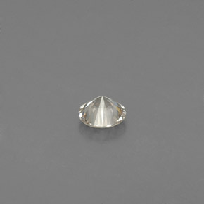 Diamante Color champagne naturale da 0.10 ct, Taglio rotondo, VS