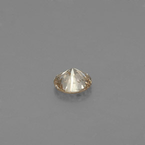 Diamante Color champagne naturale da 0.13 ct, Taglio rotondo, VS
