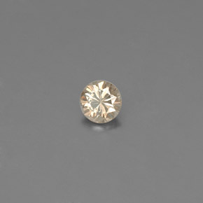 Diamante naturale giallo da 0,10 ct, taglio rotondo, VS-SI