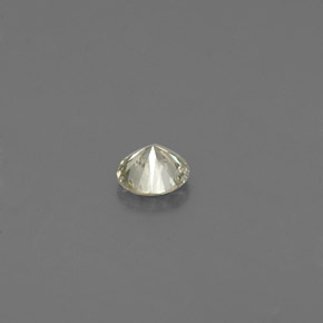 Diamante naturale giallo da 0,09 ct, taglio rotondo, VS