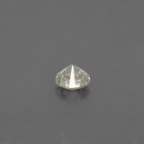 Diamante naturale giallo da 0,08 ct, taglio rotondo, VS