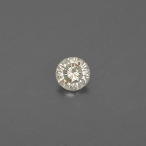 Diamante Color champagne naturale da 0.09 ct, Taglio rotondo, VS