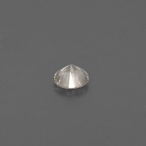 Diamante naturale giallo da 0,08 ct, taglio rotondo, VS