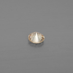 Diamante naturale giallo da 0,12 ct, taglio rotondo, VS