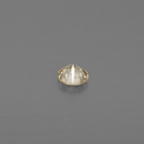 Diamante naturale giallo da 0,08 ct, taglio rotondo, VS