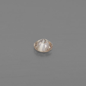 Diamante naturale giallo da 0,08 ct, taglio rotondo, VS