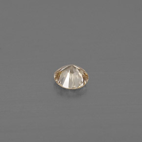 Diamante naturale giallo da 0,11 ct, taglio rotondo, VS