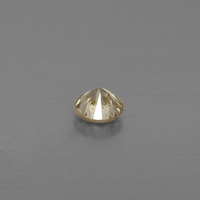 Diamante Color champagne naturale da 0.13 ct, Taglio rotondo, VS