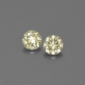 Diamante naturale giallo da  ct, taglio rotondo, VS