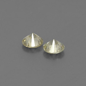 Diamante naturale giallo da  ct, taglio rotondo, VS