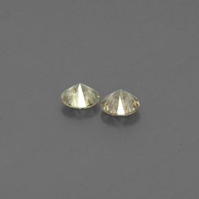 Diamante naturale giallo da  ct, taglio rotondo, VS