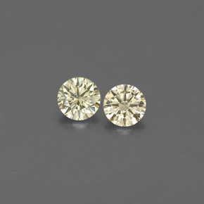 Diamante naturale giallo da  ct, taglio rotondo, VS