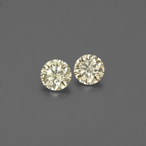 Diamante naturale giallo da  ct, taglio rotondo, VS