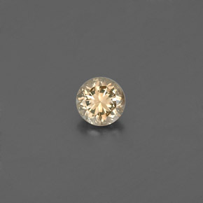 Diamante naturale giallo da 0,17 ct, taglio rotondo, VS