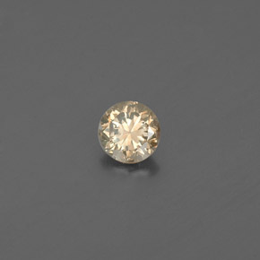 Diamante naturale giallo da 0,17 ct, taglio rotondo, VS