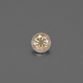 Diamante naturale giallo da 0,16 ct, taglio rotondo, VS