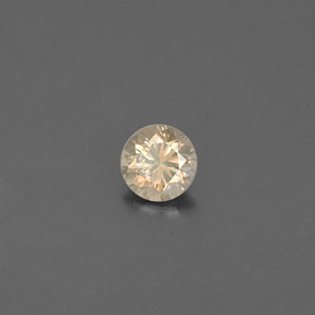Diamante naturale giallo da 0,16 ct, taglio rotondo, VS