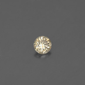 Diamante Color champagne naturale da 0.12 ct, Taglio rotondo, VS