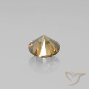 Diamante Champagne naturale da 1.50 ct, Rotondo, SI
