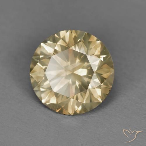 Diamante Color cognac naturale da 1.81 ct, Rotondo, SI