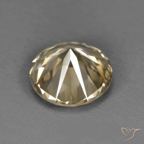 Diamante Color cognac naturale da 1.81 ct, Rotondo, SI