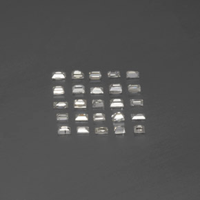 Diamante naturale bianco da  ct, baguette, SI