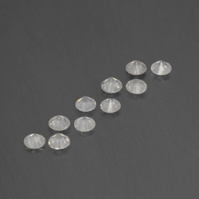 Diamante naturale bianco da  ct, taglio rotondo, SI