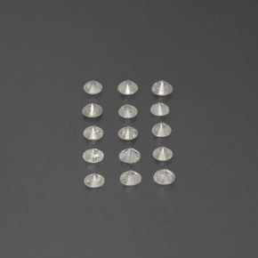 Diamante naturale bianco da  ct, taglio rotondo, SI