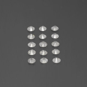 Gemme di Diamante Bianco naturale da  ct, Taglio rotondo, SI