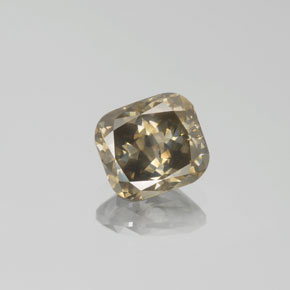 Diamante naturale giallo da 1,78 ct, taglio a cuscino, SI