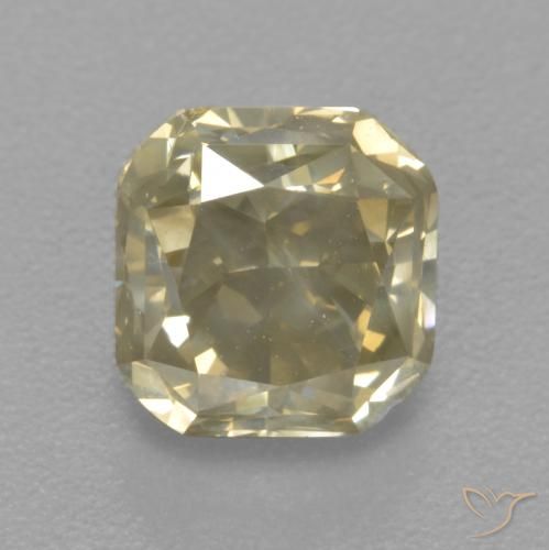 1.81ct Naturale Color champagne Diamante, Taglio smeraldo, SI