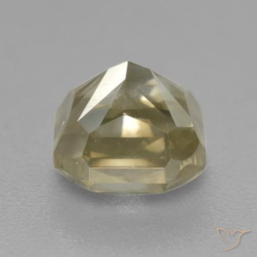 Diamante Color champagne naturale da 1.81 ct, Ottagonale / Taglio smeraldo, SI