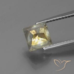 Diamante Color cognac naturale da 2.09 ct, Quadrato, SI