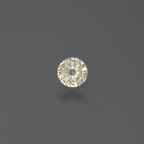 Diamante Color champagne naturale da 0.12 ct, Taglio rotondo, SI