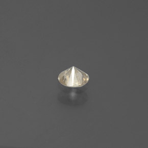 Diamante Color champagne naturale da 0.16 ct, Taglio rotondo, SI