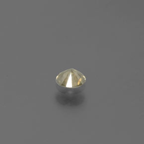 Diamante naturale giallo da 0,14 ct, taglio rotondo, SI