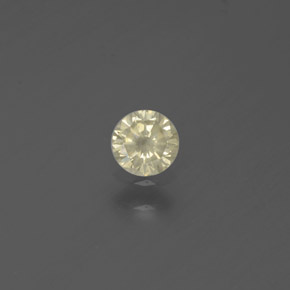 Diamante naturale giallo da 0,18 ct, taglio rotondo, SI