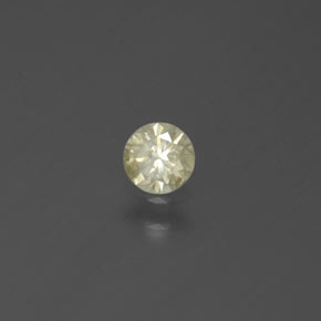 Diamante naturale oro da 0,18 ct, taglio rotondo, SI