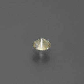 Diamante naturale oro da 0,13 ct, taglio rotondo, SI