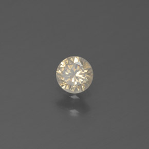 Diamante Color champagne naturale da 0.15 ct, Taglio rotondo, SI