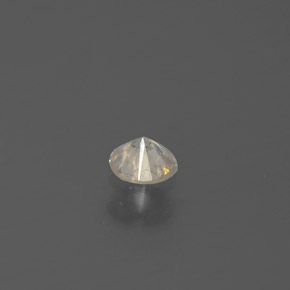 Diamante Color champagne naturale da 0.15 ct, Taglio rotondo, SI