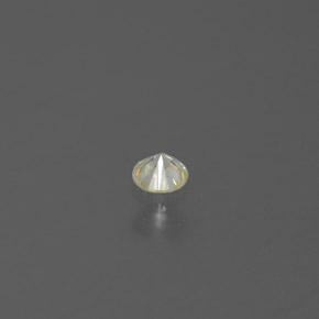 Diamante naturale giallo da 0,07 ct, taglio rotondo, SI