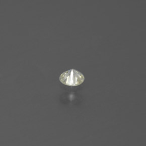 Diamante naturale giallo da 0,06 ct, taglio rotondo, SI