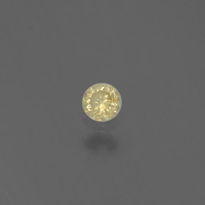 Diamante Color champagne naturale da 0.08 ct, Taglio rotondo, SI